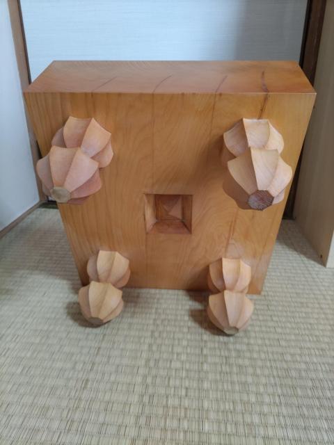 本榧足付将棋盤! 3寸8分です!  よろしくお願いします! < おもちゃ  本榧足付将棋盤! 3寸8分です!  よろしくお願いします! < おもちゃの