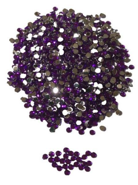 ●2mm● デコ用ストーン 1000粒 パープル ライン ハンドメイド ネイル キラキラ ビジュー パーツ DIY 工作 紫 < 香水/コスメ/ネイル  ●2mm● デコ用ストーン 1000粒 パープル ライン ハンドメイド ネイル キラキラ ビジュー パーツ DIY 工作 紫  < 香水/コスメ/ネイルの