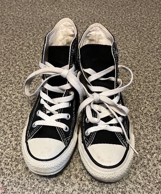 CONVERSEコンバースALL STAR☆黒ハイカットスニーカー22cm < ブランド CONVERSEコンバースALL STAR☆黒ハイカットスニーカー22cm < ブランドの