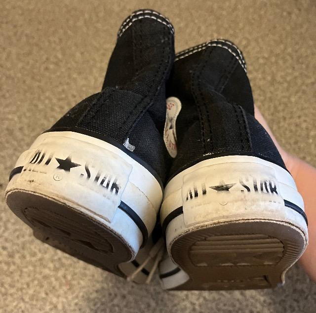 CONVERSEコンバースALL STAR☆黒ハイカットスニーカー22cm < ブランド CONVERSEコンバースALL STAR☆黒ハイカットスニーカー22cm < ブランドの