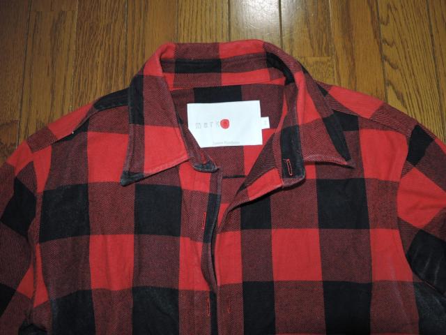 marka マーカ ブロック チェックシャツ 2 赤黒 スカル カフスボタン WIRED SHIRTS LONG SLEEVES < 男性ファッション  marka マーカ ブロック チェックシャツ 2 赤黒 スカル カフスボタン WIRED SHIRTS LONG SLEEVES < 男性ファッションの