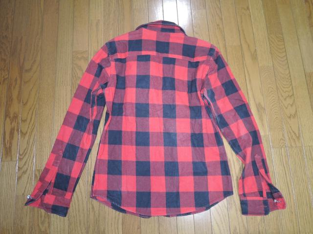 marka マーカ ブロック チェックシャツ 2 赤黒 スカル カフスボタン WIRED SHIRTS LONG SLEEVES < 男性ファッション  marka マーカ ブロック チェックシャツ 2 赤黒 スカル カフスボタン WIRED SHIRTS LONG SLEEVES < 男性ファッションの