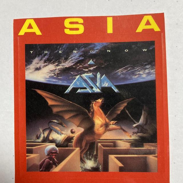 80年代当時物 ASIA / アルバム・ジャケット・ステッカー エイジア プログレ < CD/DVD/ビデオ  80年代当時物 ASIA / アルバム・ジャケット・ステッカー エイジア プログレ  < CD/DVD/ビデオの