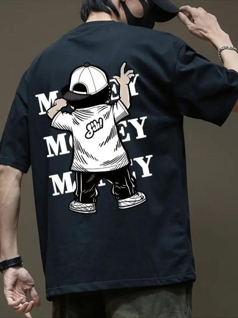 超お買い得1090円★メンズ 100% コットン クールボーイ グラフィックプリント Tシャツ USAサイズM(日本サイズXL) < 男性ファッション  超お買い得1090円★メンズ 100% コットン クールボーイ グラフィックプリント Tシャツ USAサイズM(日本サイズXL)  < 男性ファッションの
