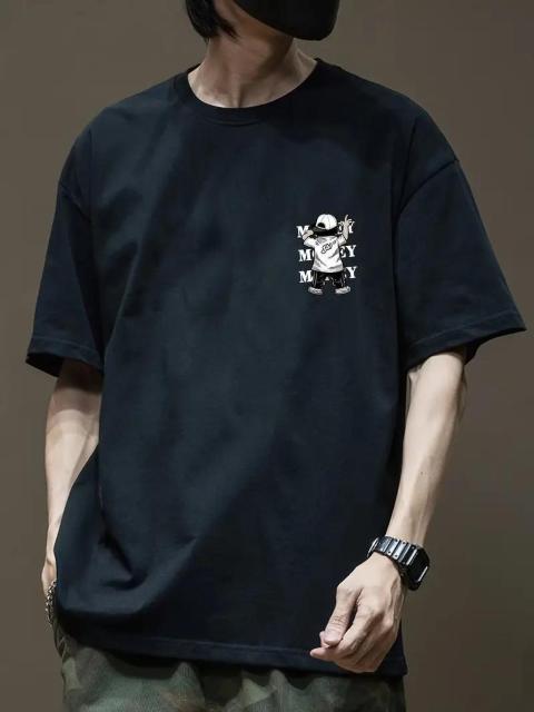 超お買い得1090円★メンズ 100% コットン クールボーイ グラフィックプリント Tシャツ USAサイズM(日本サイズXL) < 男性ファッション  超お買い得1090円★メンズ 100% コットン クールボーイ グラフィックプリント Tシャツ USAサイズM(日本サイズXL) < 男性ファッションの