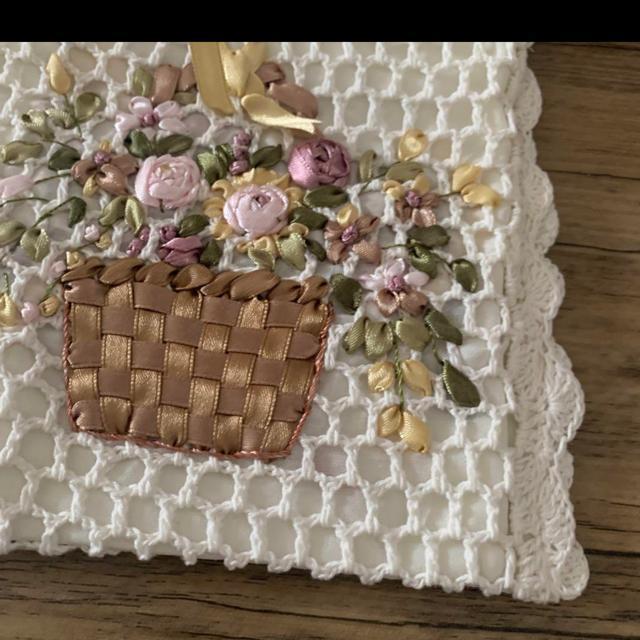 新品★レトロアンティーク、お花バスケットデザイン。ミニ巾着 < 女性ファッション  新品★レトロアンティーク、お花バスケットデザイン。ミニ巾着 < 女性ファッションの