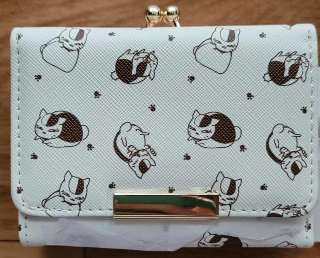 にゃんこ先生☆折り財布(ホワイト) < アニメ/コミック/キャラクター  にゃんこ先生☆折り財布(ホワイト)  < アニメ/コミック/キャラクターの