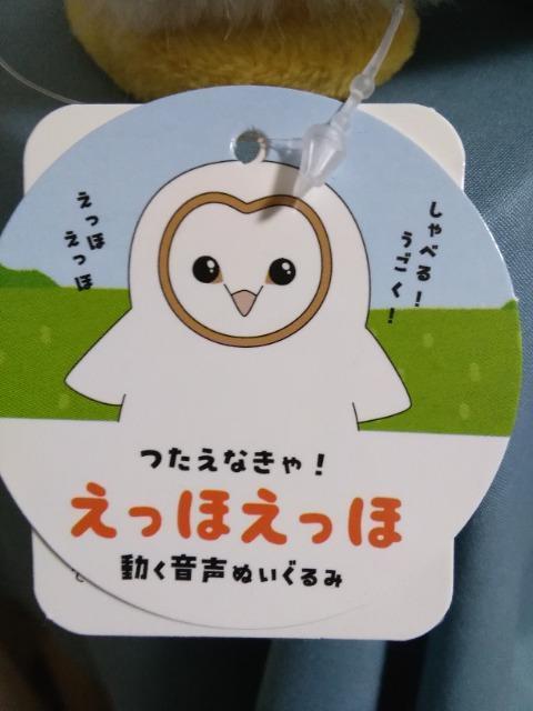 つたえなきゃ!えっほえっほ動く音声ぬいぐるみ < おもちゃ つたえなきゃ!えっほえっほ動く音声ぬいぐるみ < おもちゃの