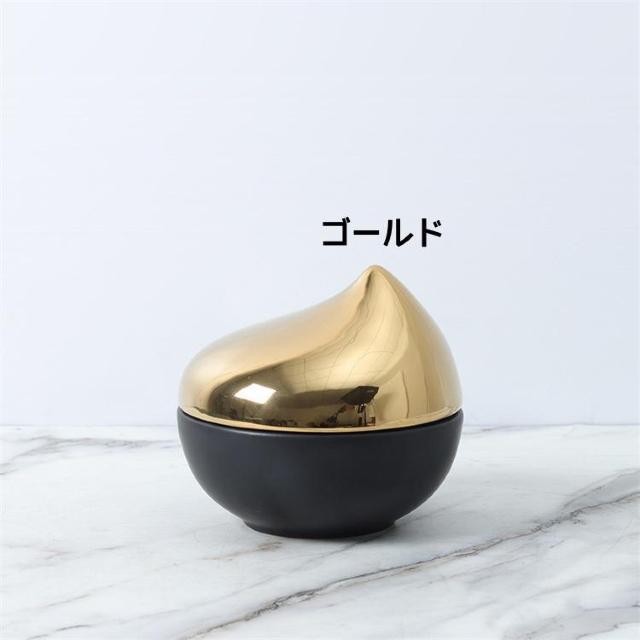 銀メッキ 水滴形 陶器製 収納罐 Sサイズ 小物入れ 北欧モダン < インテリア/ライフ 銀メッキ 水滴形 陶器製 収納罐 Sサイズ 小物入れ 北欧モダン < インテリア/ライフの