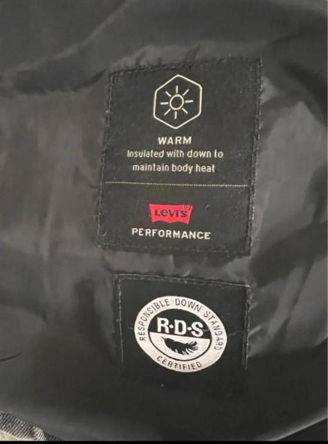 Levi's/リーバイス/ブラックデニムダウンジャケット/アメカジ/ストリート/BLACK/denim/黒/XL/ボア/ウエスタン < ブランド Levi's/リーバイス/ブラックデニムダウンジャケット/アメカジ/ストリート/BLACK/denim/黒/XL/ボア/ウエスタン < ブランドの