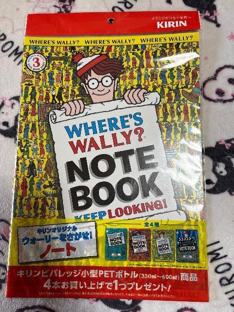 キリンKIRIN★ウォーリーをさがせ!オリジナルノート < インテリア/ライフ キリンKIRIN★ウォーリーをさがせ!オリジナルノート < インテリア/ライフの