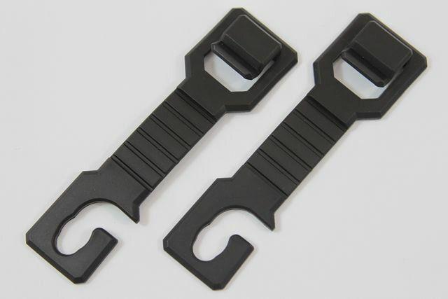ヘッドレスト付近に最適な柔軟フック2本組み < 自動車/バイク ヘッドレスト付近に最適な柔軟フック2本組み < 自動車/バイク