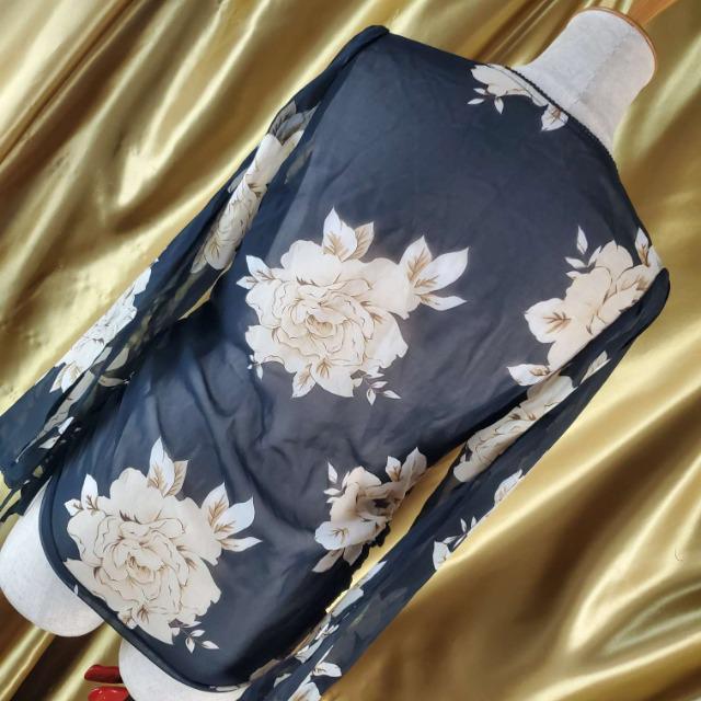込み★donightCa★シースルー&巻き系★腕二ヶ所出しトップス★M★ < 女性ファッション  込み★donightCa★シースルー&巻き系★腕二ヶ所出しトップス★M★ < 女性ファッションの