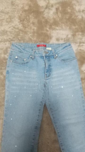 S61/七分丈/ストーン付きジーンズ// < 女性ファッション  S61/七分丈/ストーン付きジーンズ// < 女性ファッションの