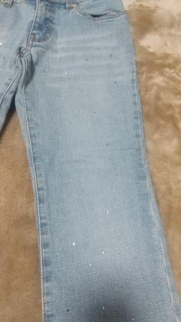 S61/七分丈/ストーン付きジーンズ// < 女性ファッション  S61/七分丈/ストーン付きジーンズ// < 女性ファッションの