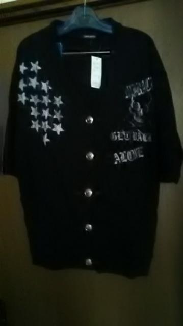 新品*Lazy daisy * 半袖カーディガン < 女性ファッション 新品*Lazy daisy * 半袖カーディガン < 女性ファッションの