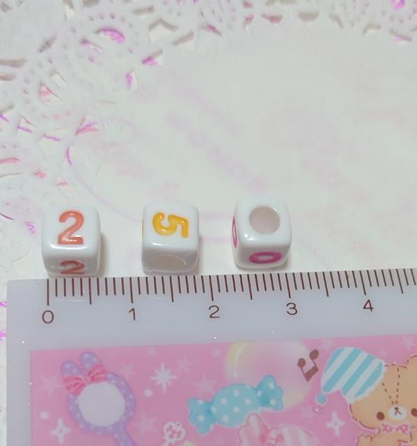 ★ハンドメイド素材★数字キューブビーズ【mix】35個 < ペット/手芸/園芸 ★ハンドメイド素材★数字キューブビーズ【mix】35個 < ペット/手芸/園芸の