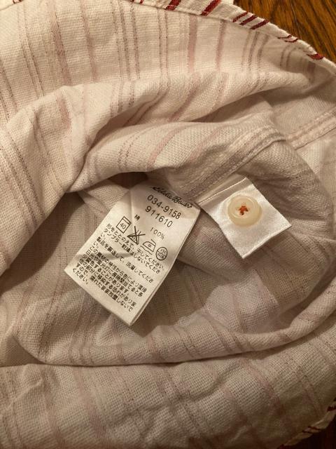 EDDIE BAUER エディーバウアー ストライプ シャツ 半袖 コットン アメカジ メンズ 古着  < ブランド  EDDIE BAUER エディーバウアー ストライプ シャツ 半袖 コットン アメカジ メンズ 古着  < ブランドの