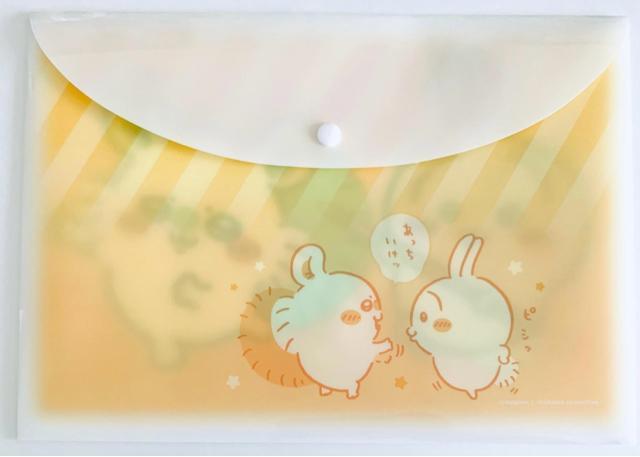 ちいかわ ボタン付きクリアファイル < アニメ/コミック/キャラクター  ちいかわ ボタン付きクリアファイル < アニメ/コミック/キャラクターの