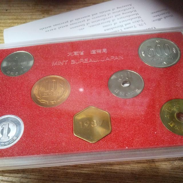 昭和62年貨幣セット < ホビー  昭和62年貨幣セット < ホビーの
