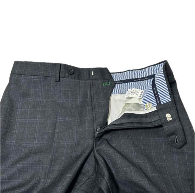 美品 トミーヒルフィガー チェック柄 スラックス ウール W30 L30 < ブランド 美品 トミーヒルフィガー チェック柄 スラックス ウール W30 L30 < ブランドの