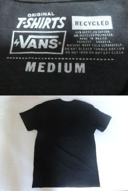 USA購入 バンズ【VANS】ヤシの木プリントTシャツUS M ブラック < 男性ファッション  USA購入 バンズ【VANS】ヤシの木プリントTシャツUS M ブラック < 男性ファッションの