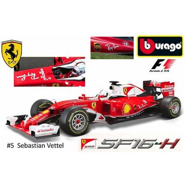 フェラーリ 1/18 burago ブラーゴ SF16-H F1 NO.5 定価12960円 < ホビー  フェラーリ 1/18 burago ブラーゴ SF16-H F1 NO.5 定価12960円 < ホビーの