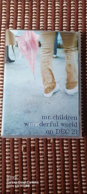 Mr.Childrenuwonederful world on DEC 21vDVD  ^gObY 