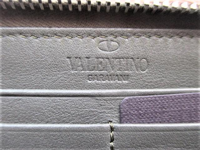 ☆VALENTINO ヴァレンティノ プリント ロゴ ラウンドファスナー 長財布 財布 キャンバス×レザー ユニセックス☆未使用 < ブランド  ☆VALENTINO ヴァレンティノ プリント ロゴ ラウンドファスナー 長財布 財布 キャンバス×レザー ユニセックス☆未使用 < ブランドの