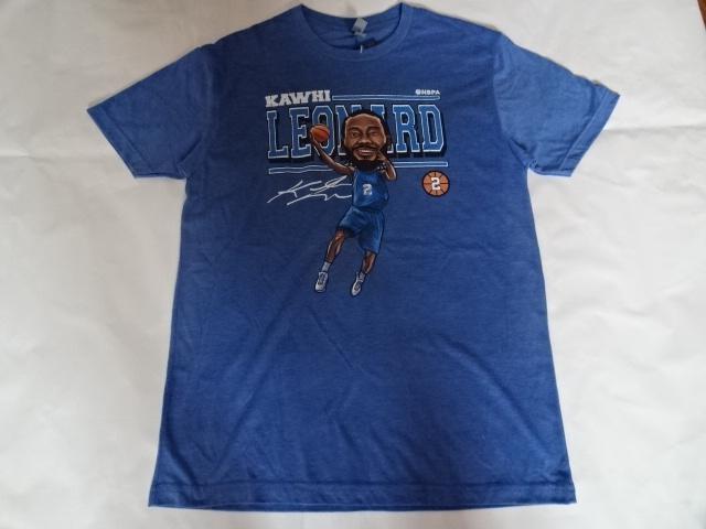 NBA LAクリッパーズ カワイ レナード イラストプリントTシャツUS M < 男性ファッション  NBA LAクリッパーズ カワイ レナード イラストプリントTシャツUS M < 男性ファッションの