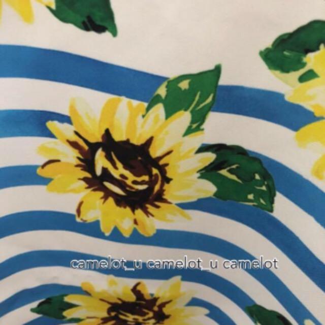 Vilchesty Sunflower Tops  uh 