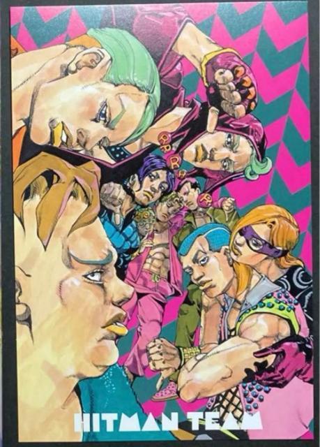 ジョジョ 特典 ポストカード 暗殺チーム < アニメ/コミック/キャラクター  ジョジョ 特典 ポストカード 暗殺チーム  < アニメ/コミック/キャラクターの