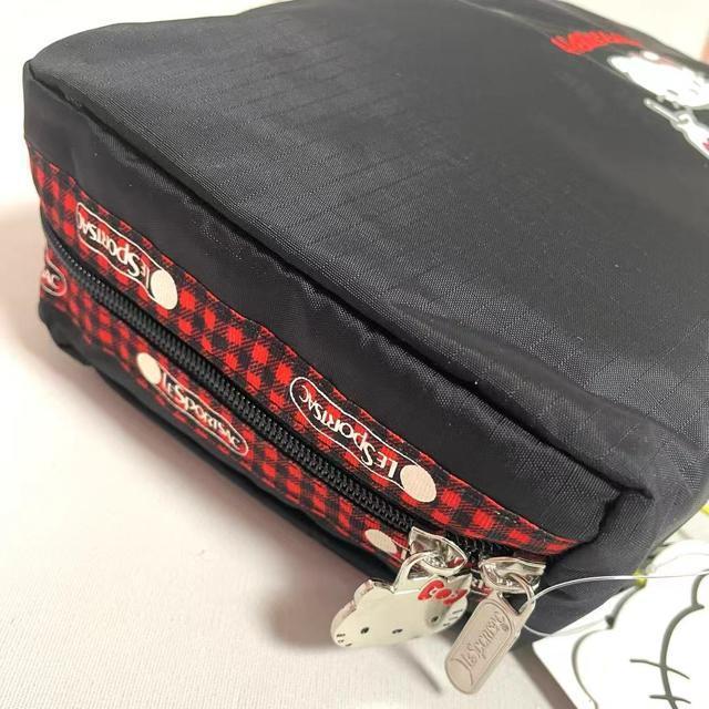 ★新品未使用★LeSportsac レスポートサック ハローキティー ブラック 黒色 化粧ポーチ 収納ポケット 7121 送料無料 < 女性ファッション  ★新品未使用★LeSportsac レスポートサック ハローキティー ブラック 黒色 化粧ポーチ 収納ポケット 7121 送料無料 < 女性ファッションの