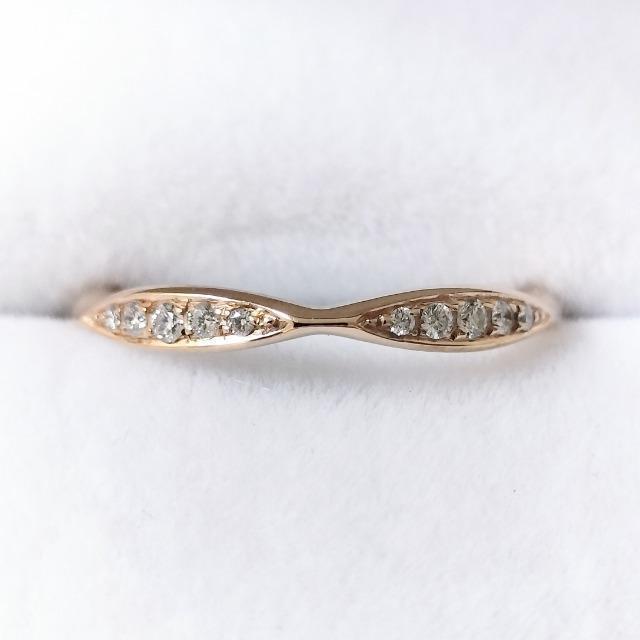 シャネル カメリアコレクション エタニティ ダイヤモンド リング K18PG 2.2g < ブランド  シャネル カメリアコレクション エタニティ ダイヤモンド リング K18PG 2.2g  < ブランドの