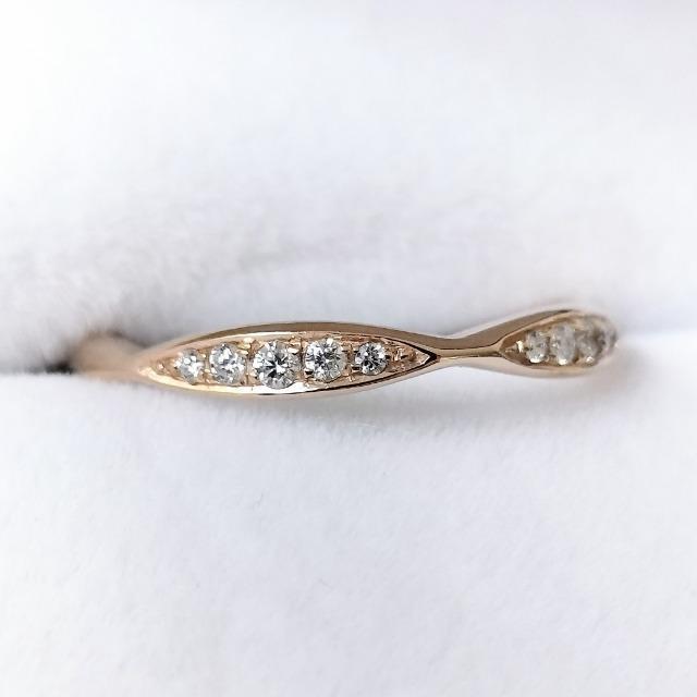 シャネル カメリアコレクション エタニティ ダイヤモンド リング K18PG 2.2g < ブランド  シャネル カメリアコレクション エタニティ ダイヤモンド リング K18PG 2.2g < ブランドの