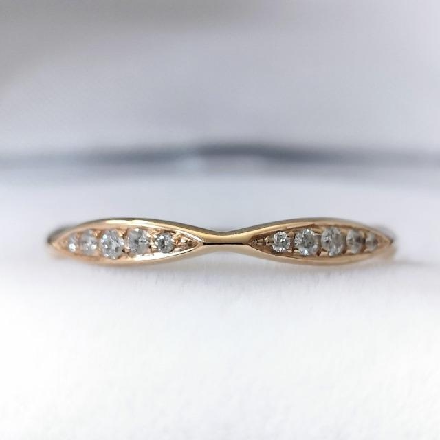 シャネル カメリアコレクション エタニティ ダイヤモンド リング K18PG 2.2g < ブランド  シャネル カメリアコレクション エタニティ ダイヤモンド リング K18PG 2.2g < ブランドの