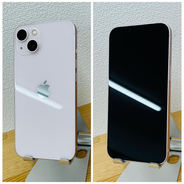 B 100% iPhone 13 256 GB ピンク SIMフリー 本体 < 家電/AV  B 100% iPhone 13 256 GB ピンク SIMフリー 本体 < 家電/AVの