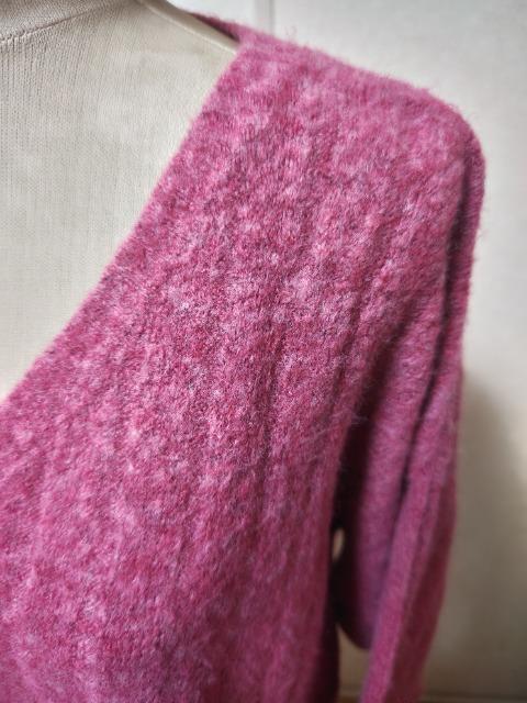 ★古着★大きいサイズ★Vネックモヘアニット★4L★ < 女性ファッション ★古着★大きいサイズ★Vネックモヘアニット★4L★ < 女性ファッションの