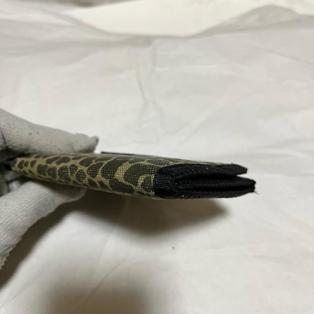 HUF ハフ 三つ折り財布 コンパクトウォレット カモフラ コットン