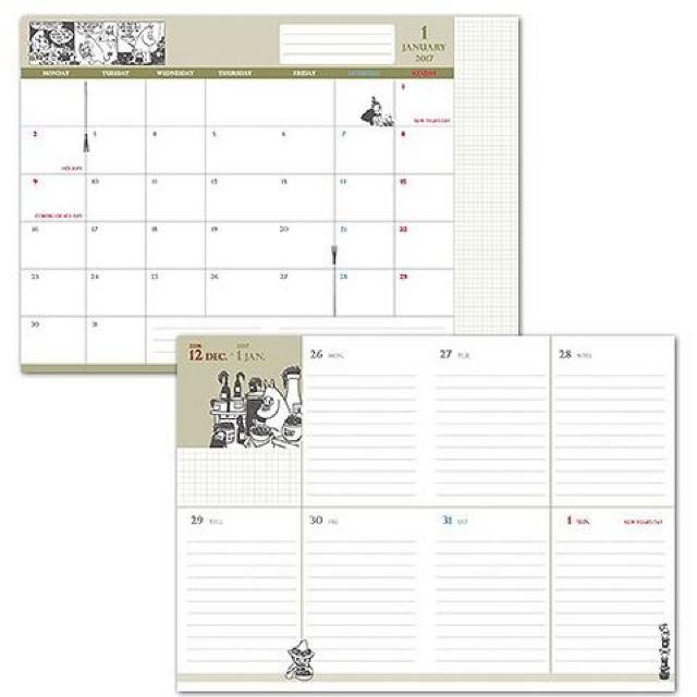 【ムーミン】2017年♪ペンホルダー&ポケット付 B6麻布スケジュール手帳 < インテリア/ライフ 【ムーミン】2017年♪ペンホルダー&ポケット付 B6麻布スケジュール手帳 < インテリア/ライフの