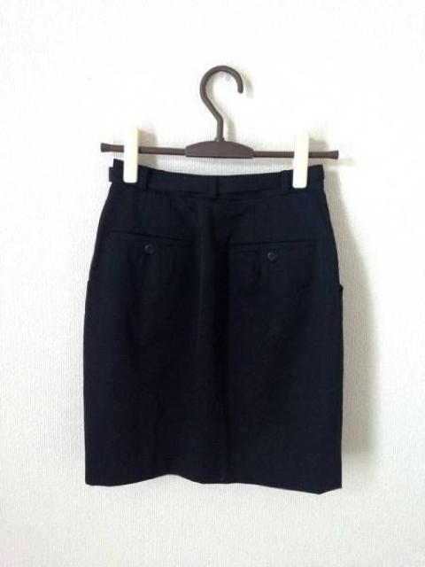 VIVAYOU ビバユー◆ブラック 黒 タックベルト付き タイト スカート◆M < ブランド  VIVAYOU ビバユー◆ブラック 黒 タックベルト付き タイト スカート◆M < ブランドの