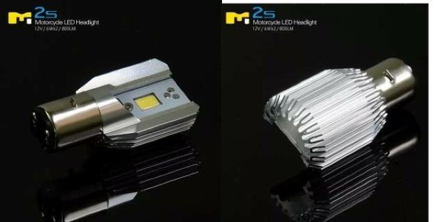 LEDヘッドライトバルブ H4BS  BA20D 6W 800LM 6000K < 自動車/バイク LEDヘッドライトバルブ H4BS  BA20D 6W 800LM 6000K < 自動車/バイク