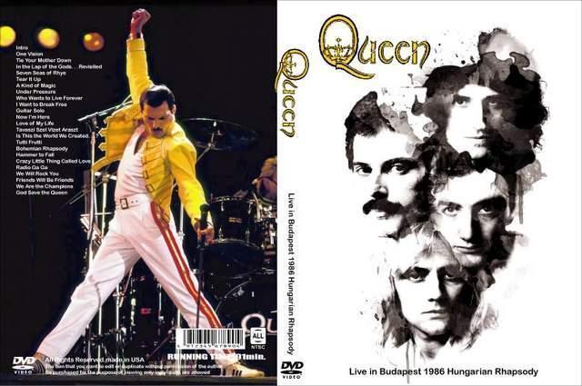 QUEEN LIVE in Budapest 1986 Hungarian tfB}[L   CD/DVD/rfI 