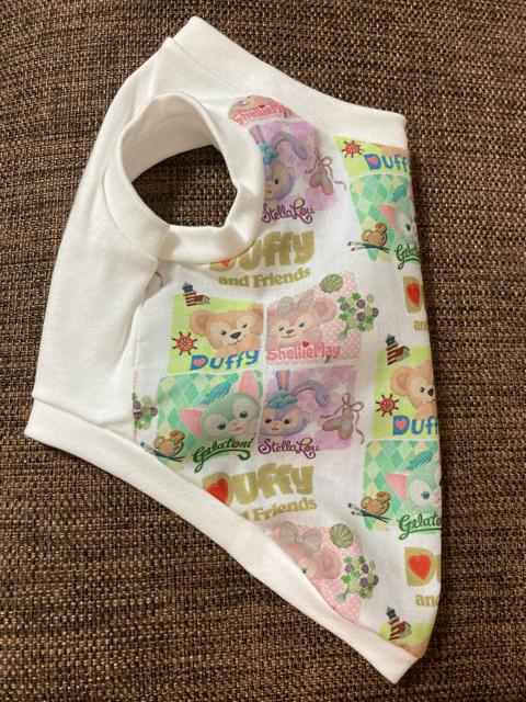★ハンドメイド ダッフィーフレンズ シャツ 白 犬服 M★ < ペット/手芸/園芸  ★ハンドメイド ダッフィーフレンズ シャツ 白 犬服 M★ < ペット/手芸/園芸の