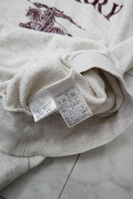 BURBERRY バーバリー ビッグTシャツ トレーナー スエット < ブランド  BURBERRY バーバリー ビッグTシャツ トレーナー スエット < ブランドの