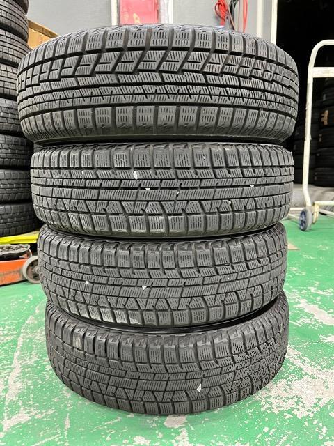 0192102)激安国産中古ヨコハマスタッドレスタイヤ4本艶消しブラックスチールホイールセット軽自動車155/65R14送料無料 < 自動車/バイク 0192102)激安国産中古ヨコハマスタッドレスタイヤ4本艶消しブラックスチールホイールセット軽自動車155/65R14送料無料 < 自動車/バイク