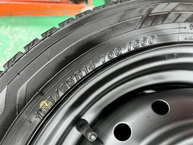 0192102)激安国産中古ヨコハマスタッドレスタイヤ4本艶消しブラックスチールホイールセット軽自動車155/65R14送料無料 < 自動車/バイク 0192102)激安国産中古ヨコハマスタッドレスタイヤ4本艶消しブラックスチールホイールセット軽自動車155/65R14送料無料 < 自動車/バイク