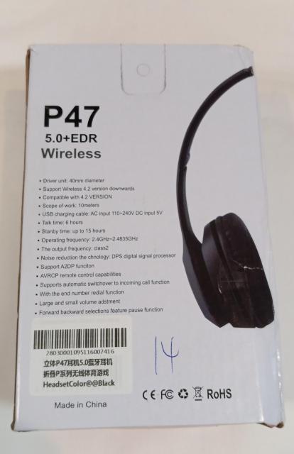 P47 CXwbhtH mCYLZOwbhzBluetooth 5.0CX   HiFi 180  Ɠd/AV 