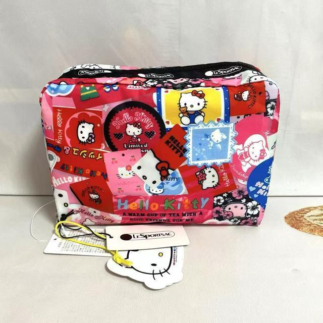 ★新品未使用★LeSportsac レスポートサック ハローキティー ピンク 化粧ポーチ 収納ポケット 7121 送料無料 < 女性ファッション  ★新品未使用★LeSportsac レスポートサック ハローキティー ピンク 化粧ポーチ 収納ポケット 7121 送料無料  < 女性ファッションの