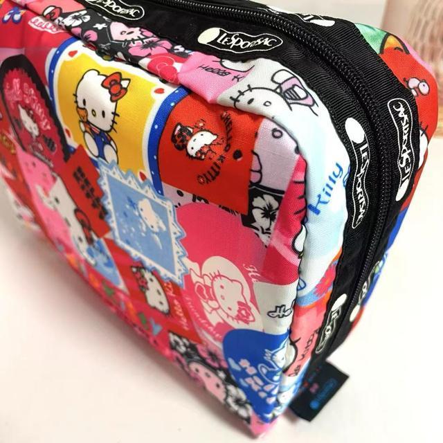 ★新品未使用★LeSportsac レスポートサック ハローキティー ピンク 化粧ポーチ 収納ポケット 7121 送料無料 < 女性ファッション  ★新品未使用★LeSportsac レスポートサック ハローキティー ピンク 化粧ポーチ 収納ポケット 7121 送料無料 < 女性ファッションの